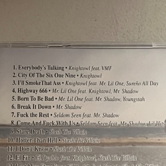 Mr Knightowl The Untouchables CD Rare Rap - Picture 5 of 7